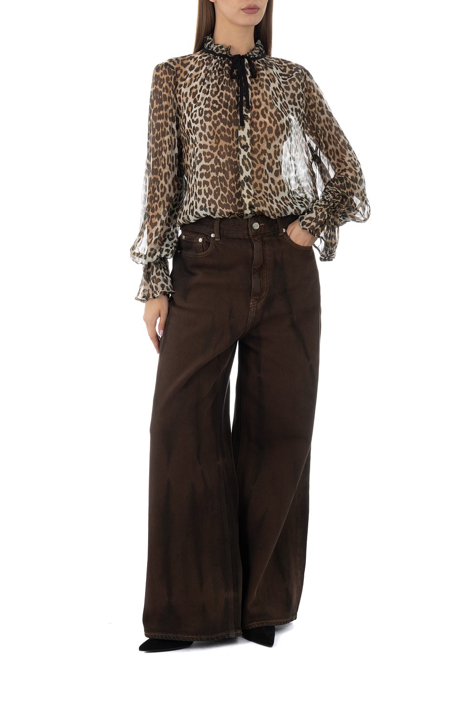 Блуза Ganni - фото 2