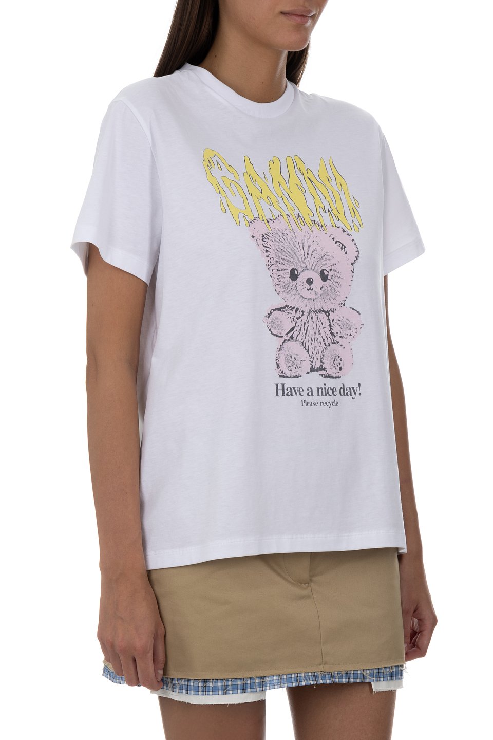 Футболка Ganni - фото 3